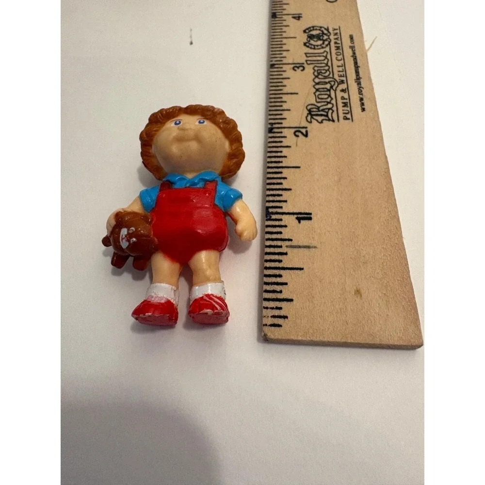 Vintage Cabbage Patch Kids Miniature Figures Cake Toppers Boy, Nurse, Baby 1